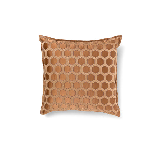 Honeycomb Copper Pillow image