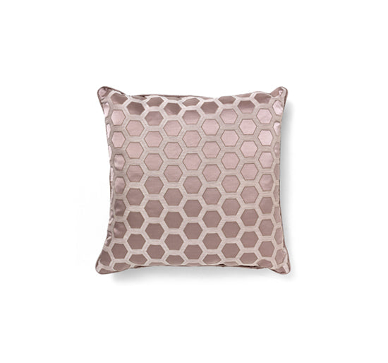 Honeycomb Pink Pillow image