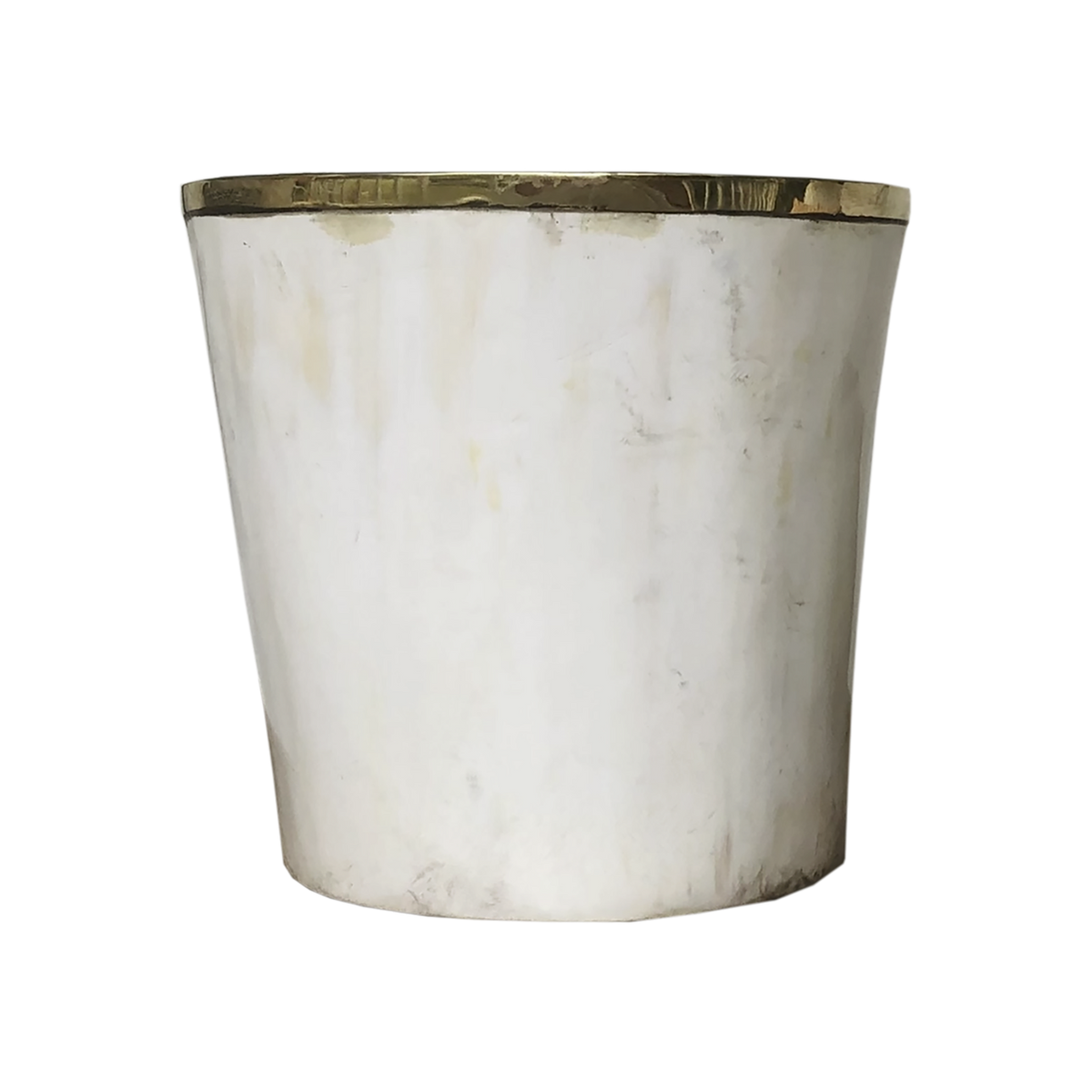 Afiya Brass Trimmed Horn Tumblers - Source by Studio Skara