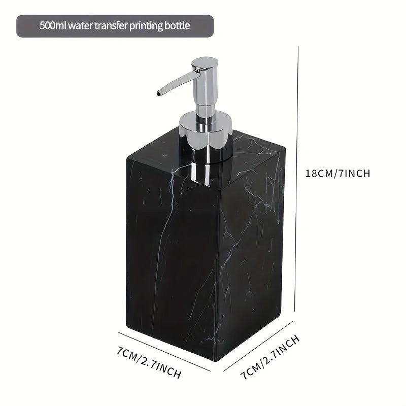 Hotel Bathroom Hand Sanitizer Refillable Bottle Simple and High-end Press Bottle Lotion Bottle Shampoo Shower  — House of Avana, view 44 of 44