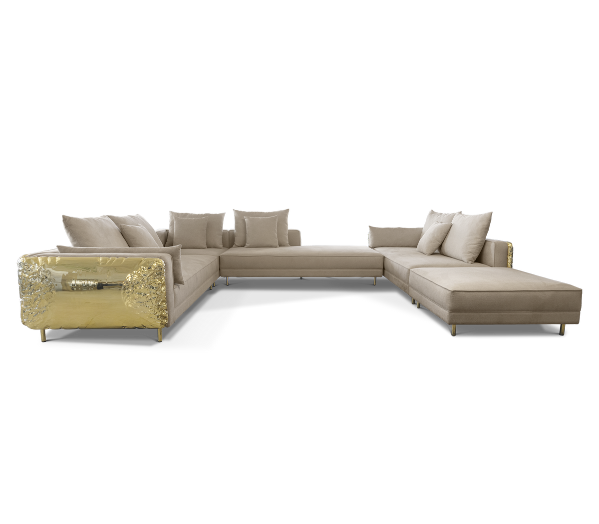 Imperfectio Cream Modular Sofa by Boca do Lobo
