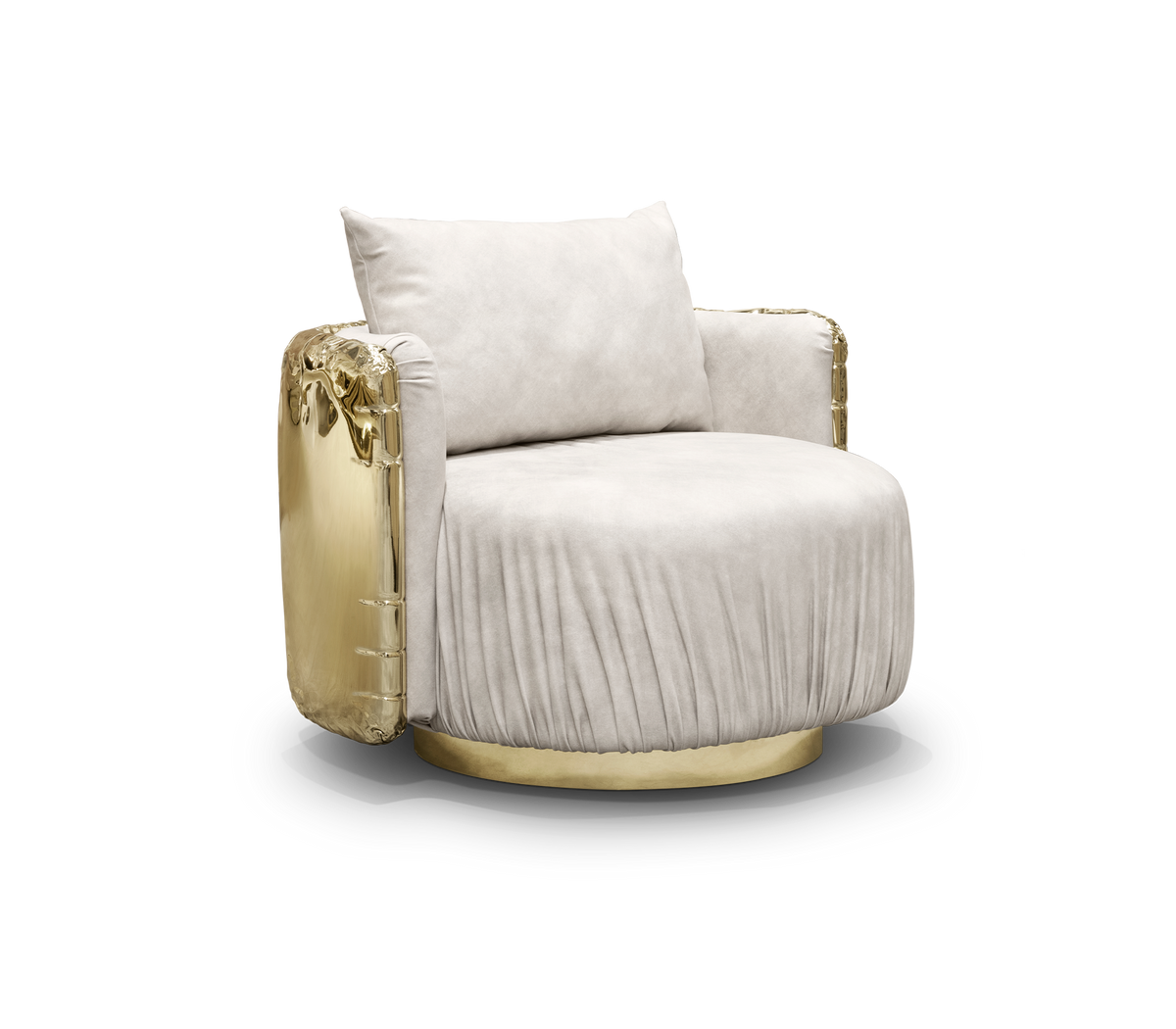 Imperfectio Round Armchair by Boca do Lobo – view 2