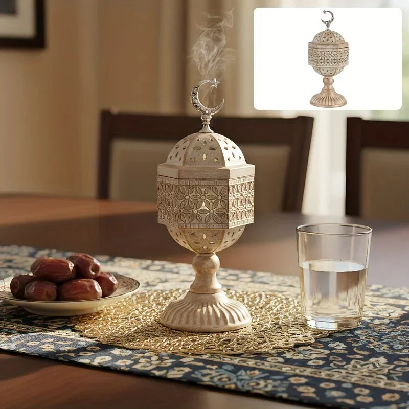 Incense Holder - Vintage Metal Lattice