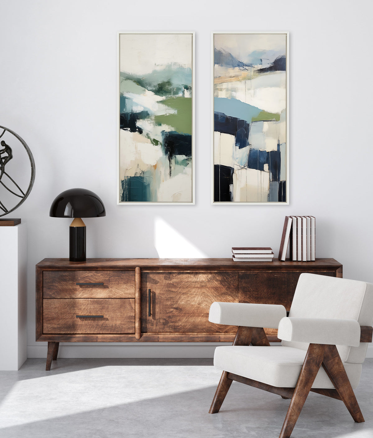 Sylvie Skyline I Framed Canvas by Amy Lighthall