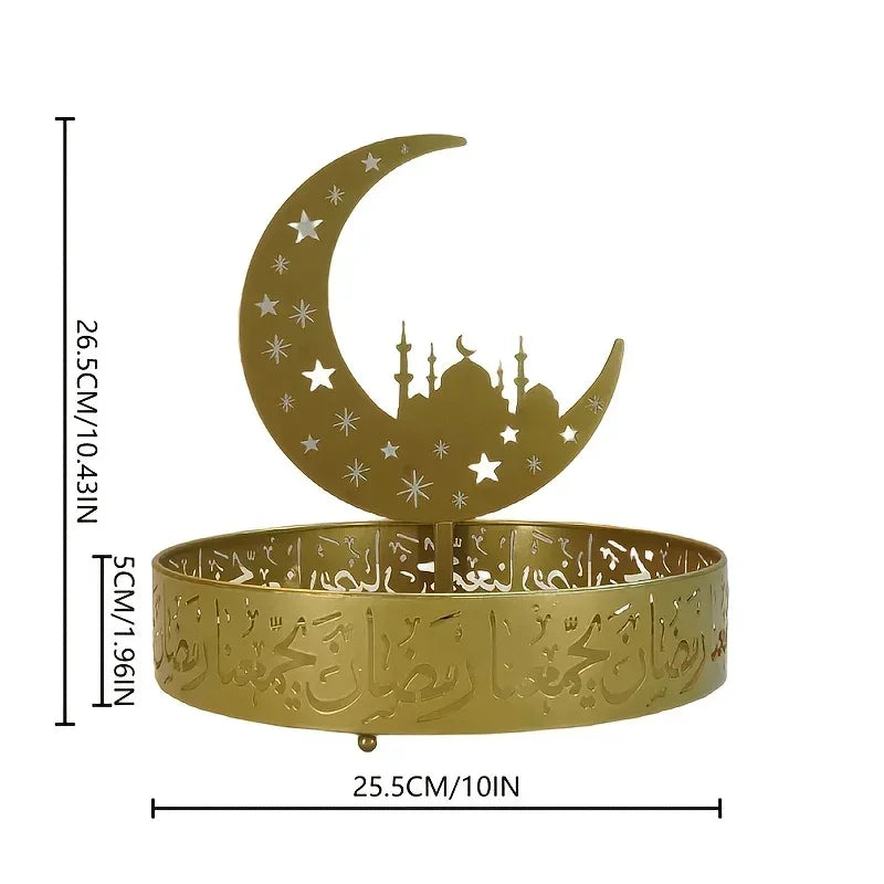 Jewelry Organizer - Metal Star Moon Theme Tray
