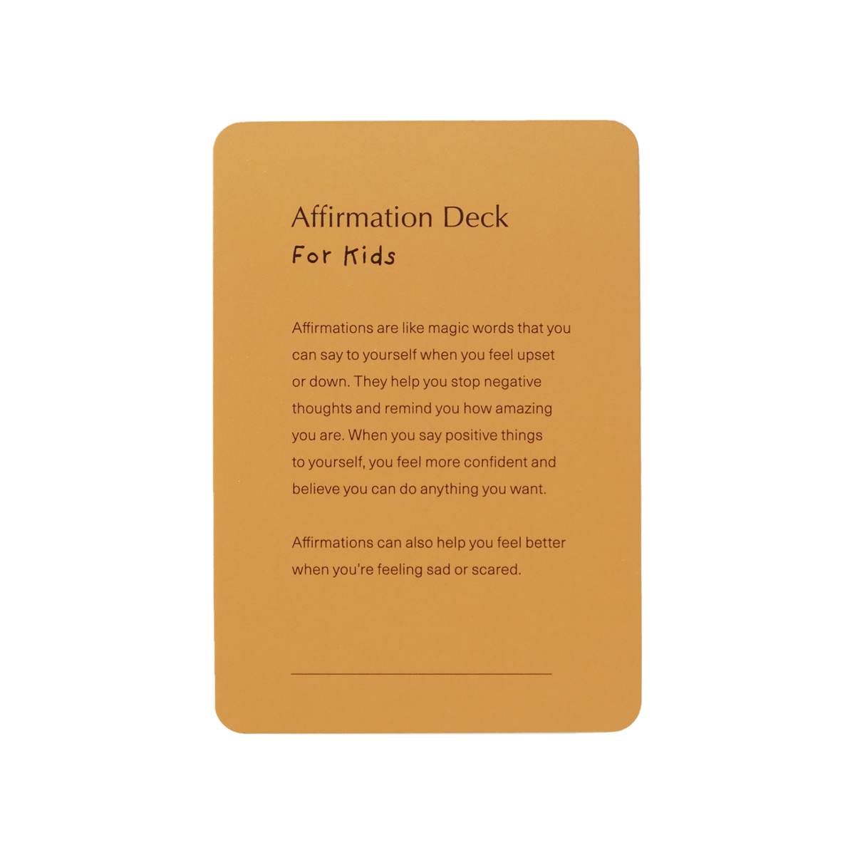 Affirmation Kids Card Deck - Source by Studio Skara, view 4