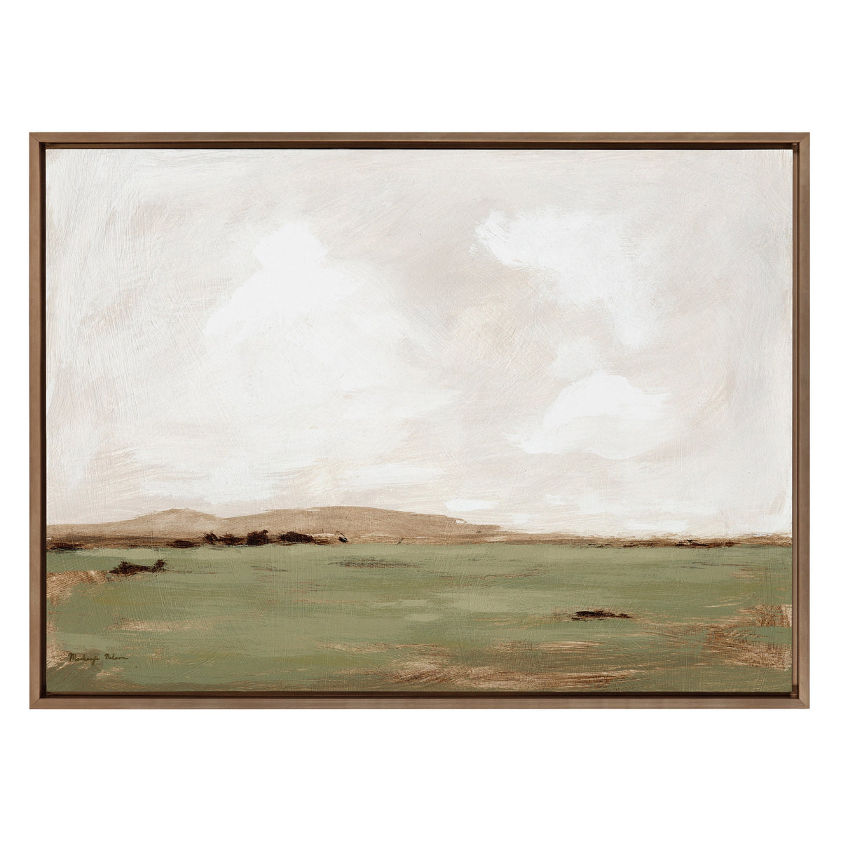 Sylvie Rest No 2 Framed Canvas by Mackenzie Nelson