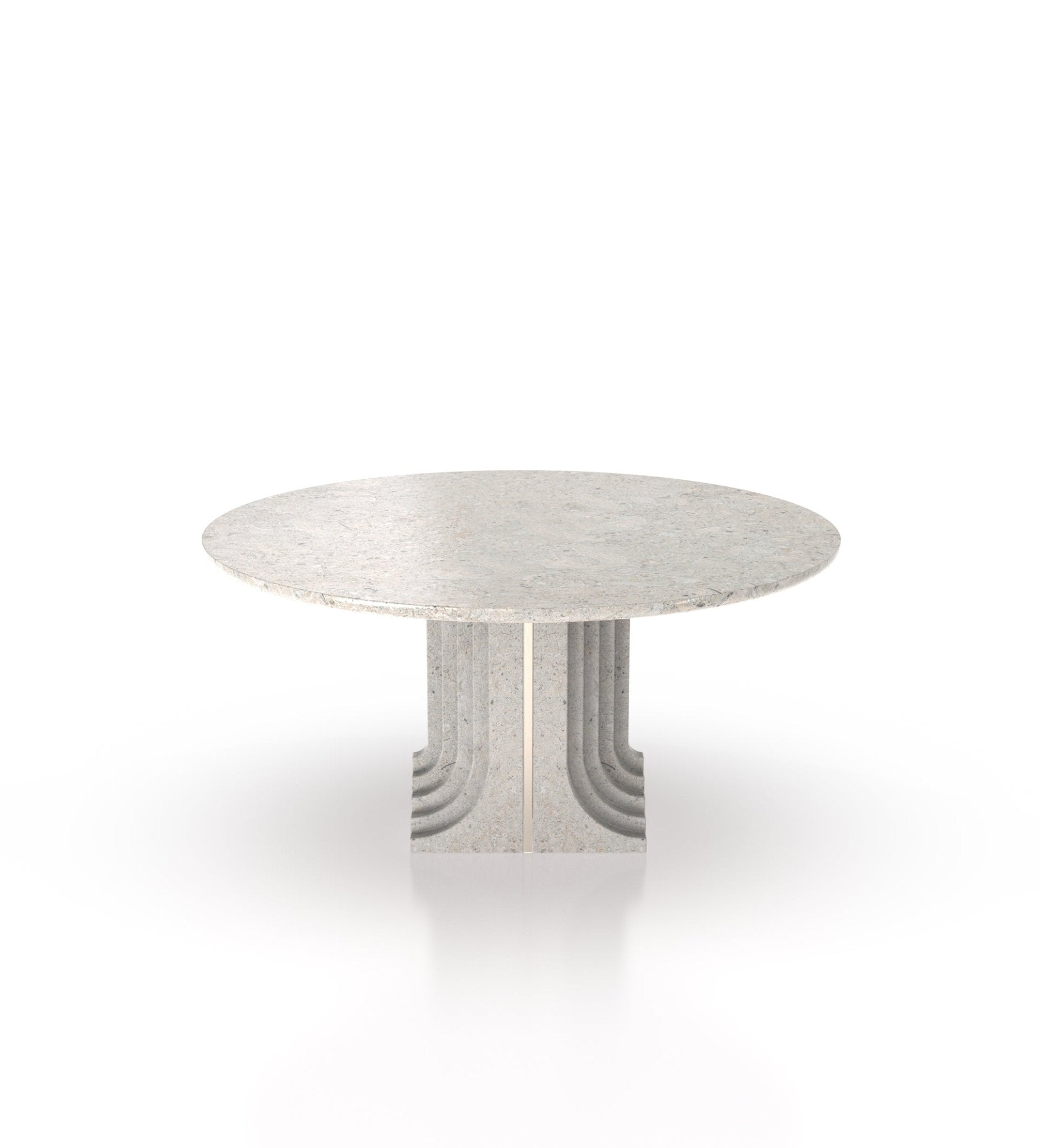 La Chloe 48" Marble Round Table