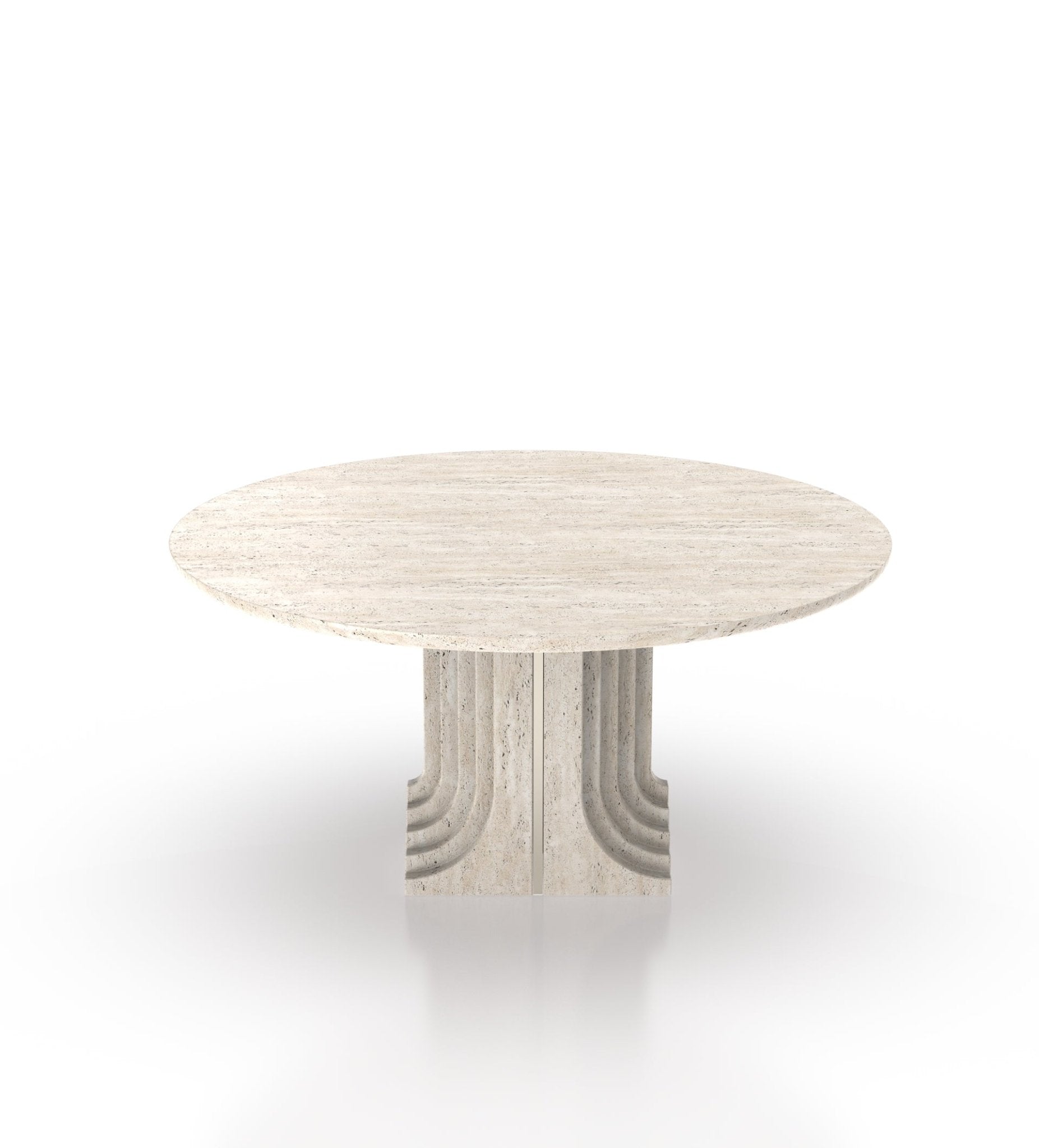 La Chloe 48" Marble Round Table