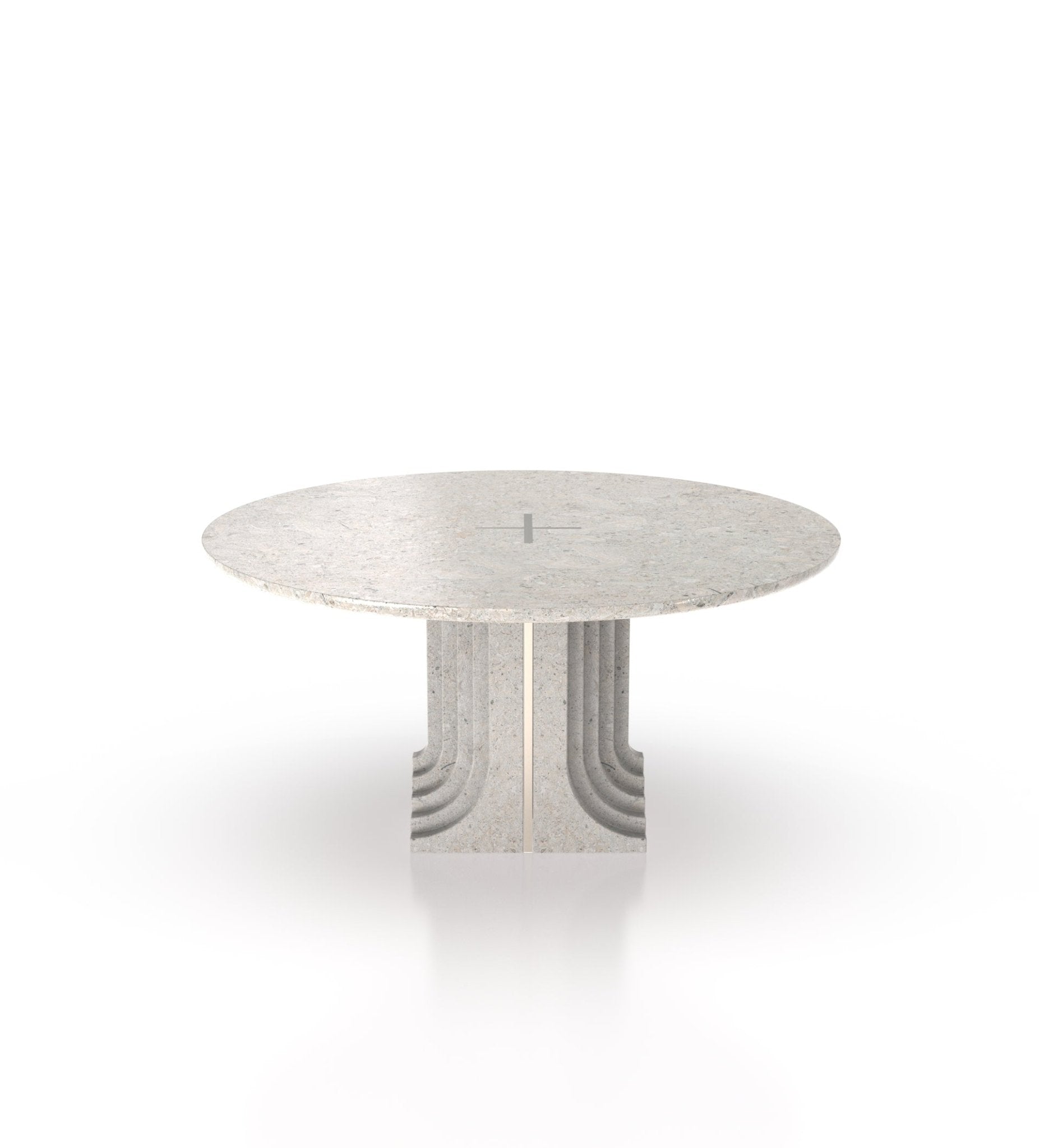La Chloe 48" Marble Round Table