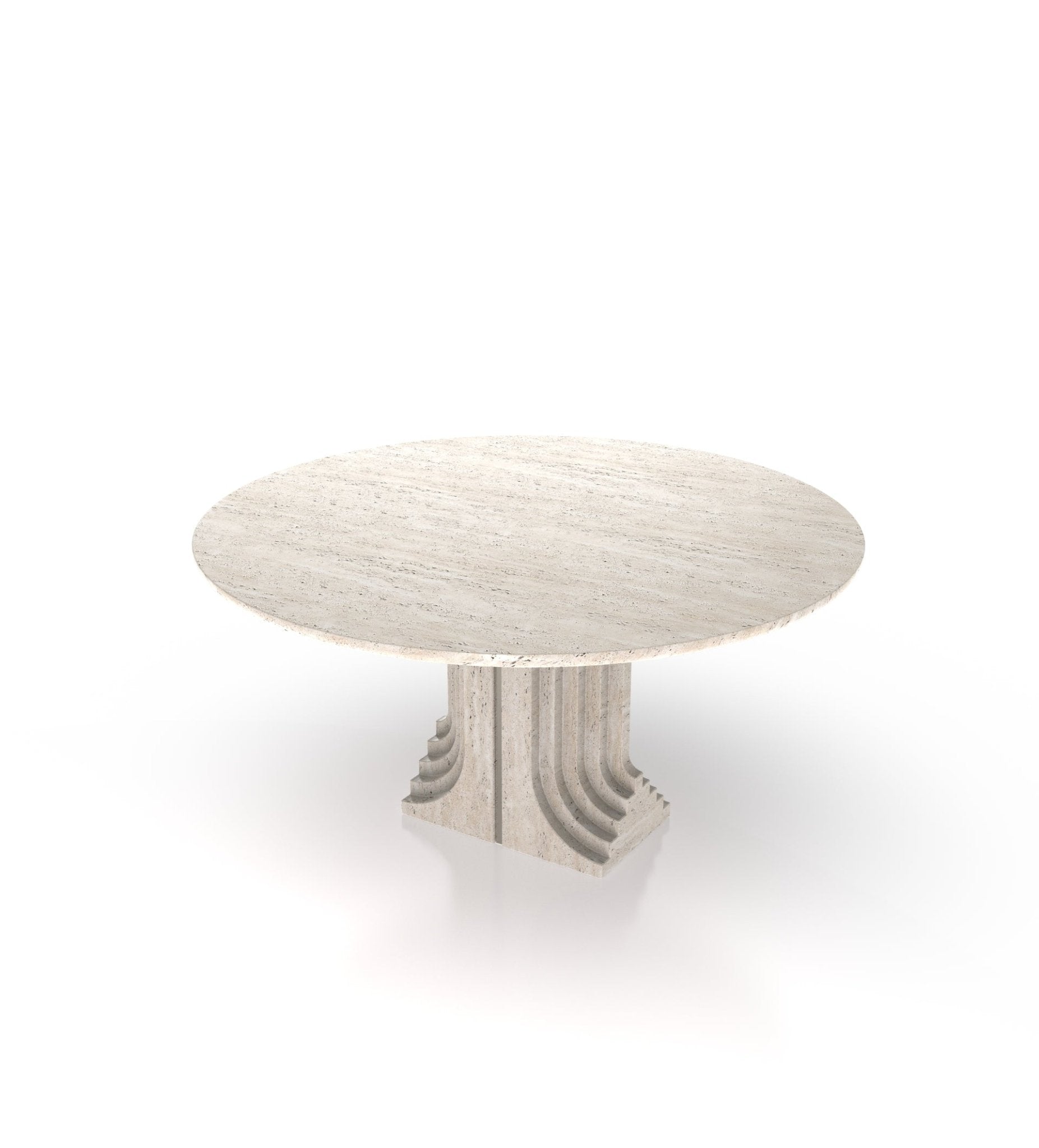 La Chloe 48" Marble Round Table