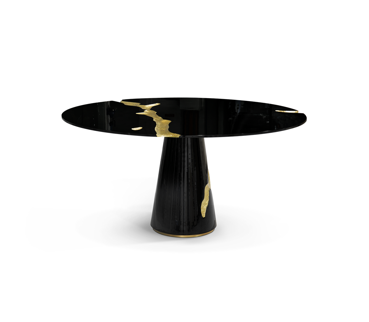 Lapiaz Black Dining Table by Boca do Lobo – view 2