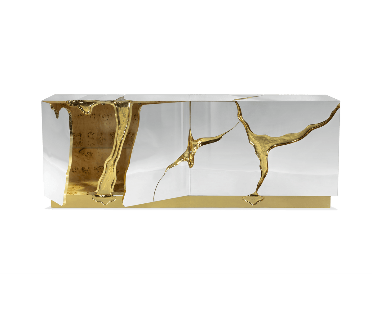 Lapiaz Rose Gold Sideboard by Boca do Lobo – view 4