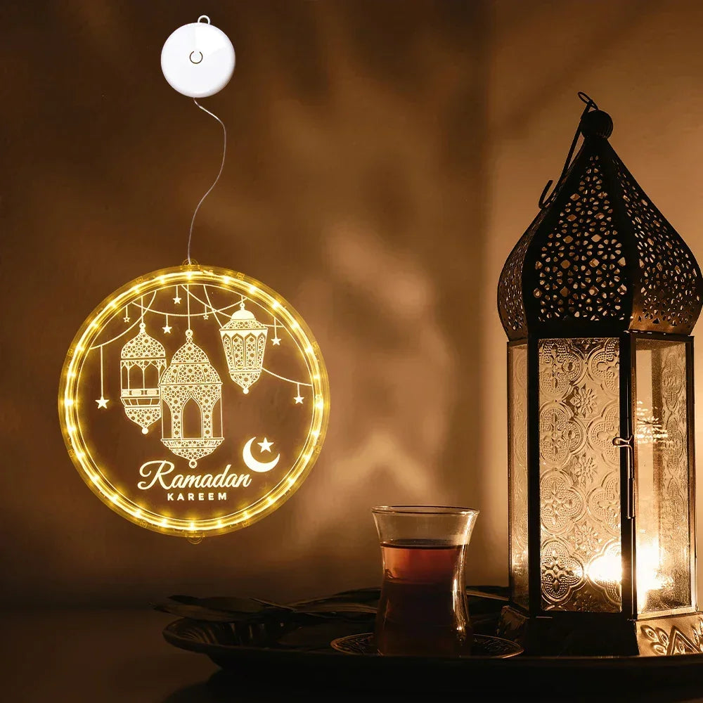 LED Lights - Ramadan Eid Mubarak 12.5cm