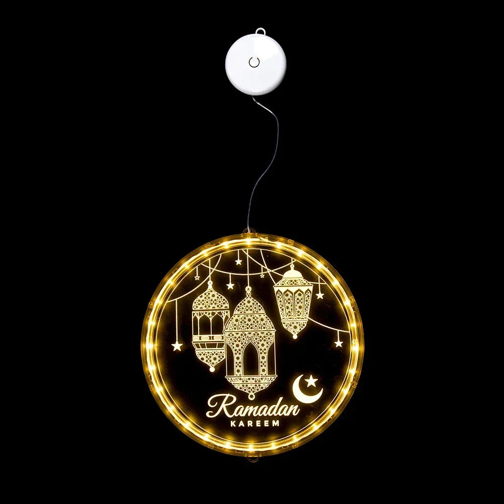 LED Lights - Ramadan Eid Mubarak 12.5cm