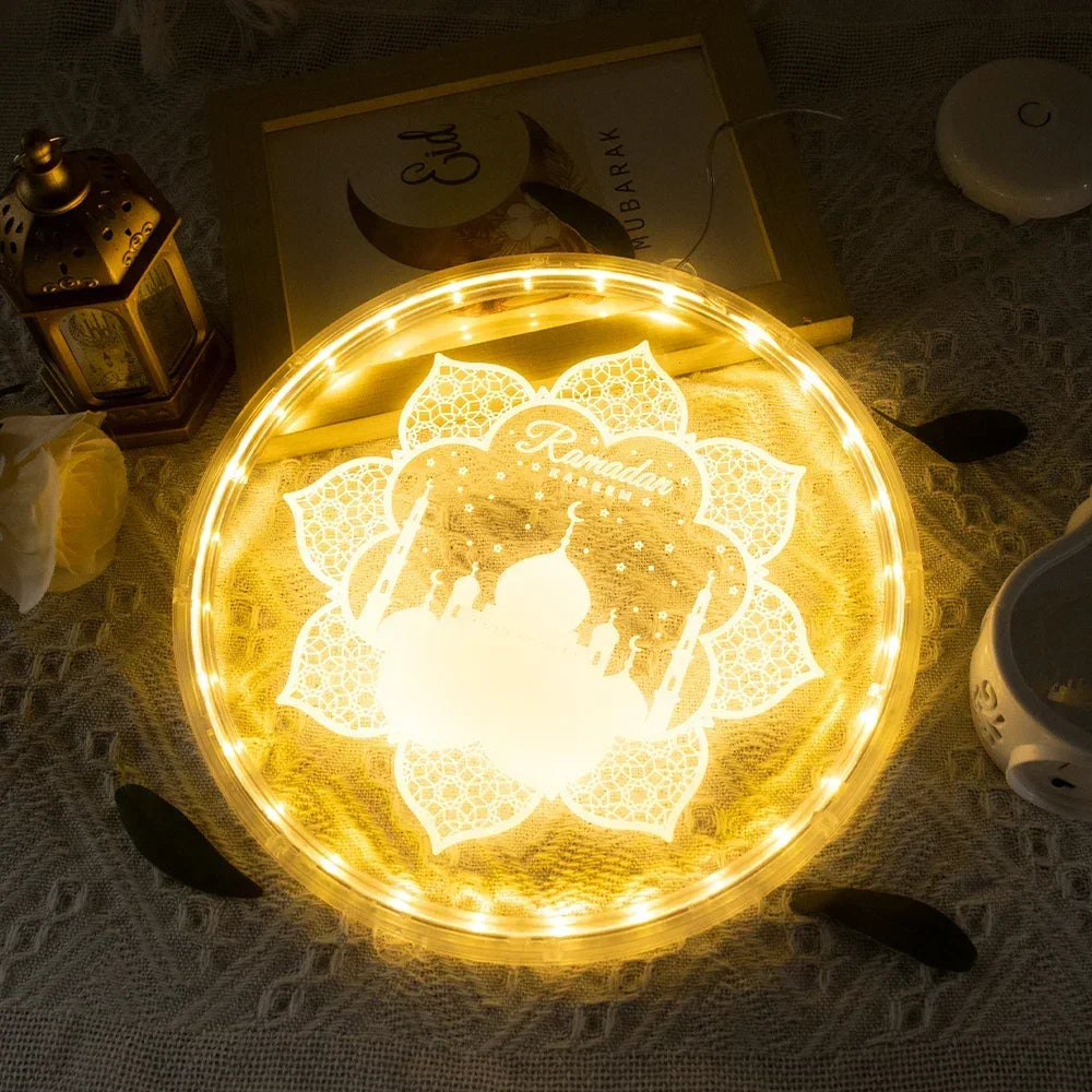 LED Lights - Ramadan Eid Mubarak 12.5cm