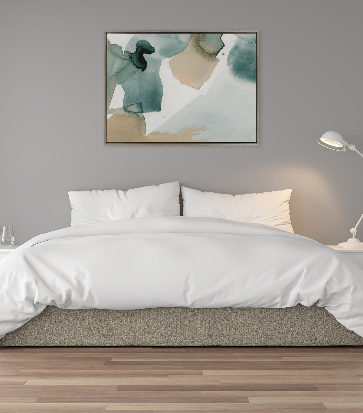 Sylvie Color Exploration I Framed Canvas by Amy Lighthall
