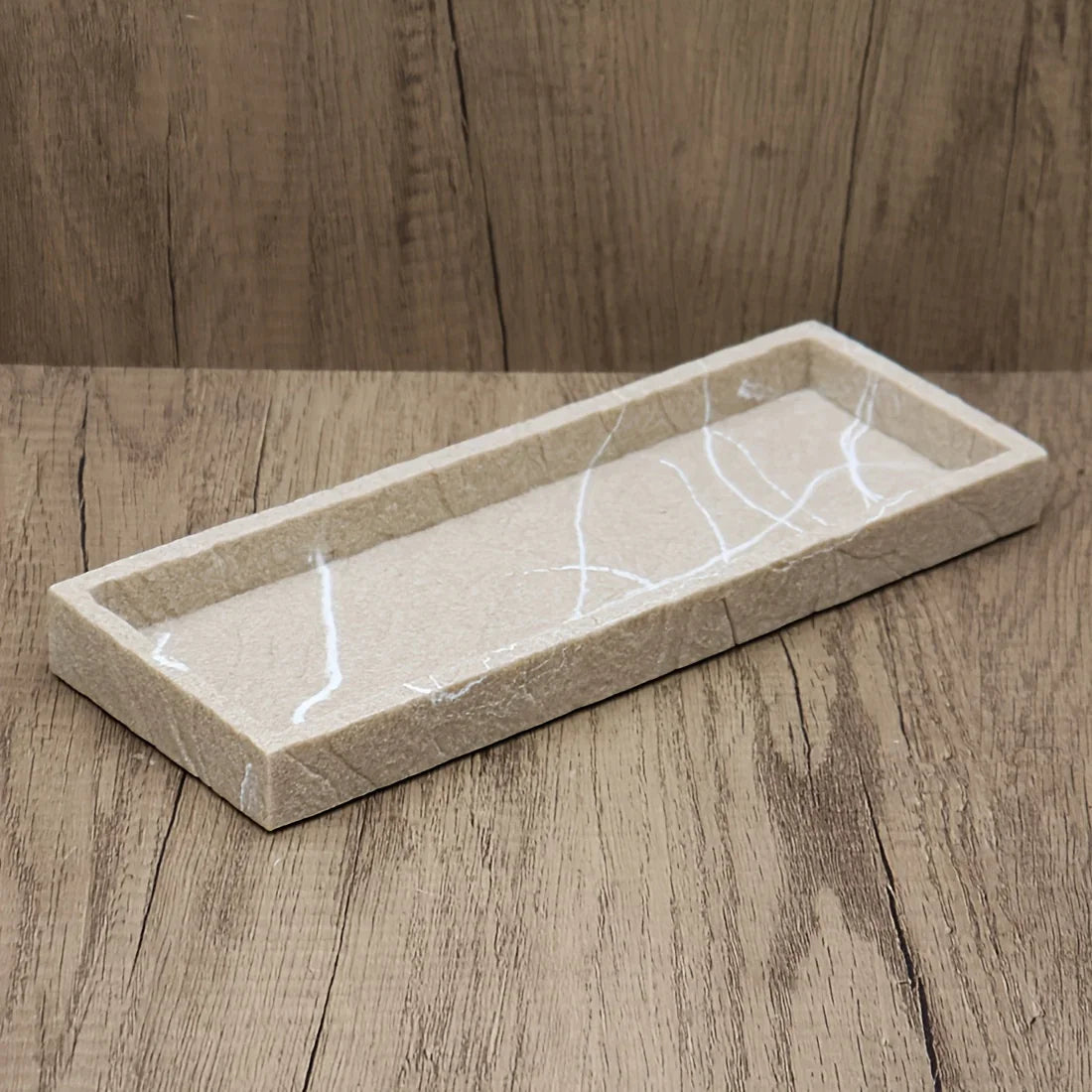 Luxury Bathroom Organizer, Storage Tray for Shampoo And Shower Gel, Sink Tray for Hotel Bathrooms, Home Bathroom Sink Tray, Decorative Tray for Model Room Bathrooms, Bathroom Trays