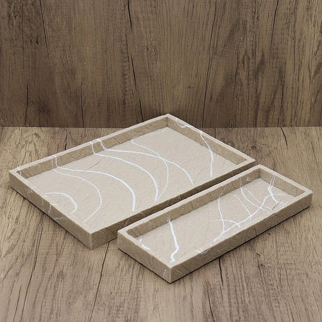 Luxury Bathroom Organizer, Storage Tray for Shampoo And Shower Gel, Sink Tray for Hotel Bathrooms, Home Bathroom Sink Tray, Decorative Tray for Model Room Bathrooms, Bathroom Trays