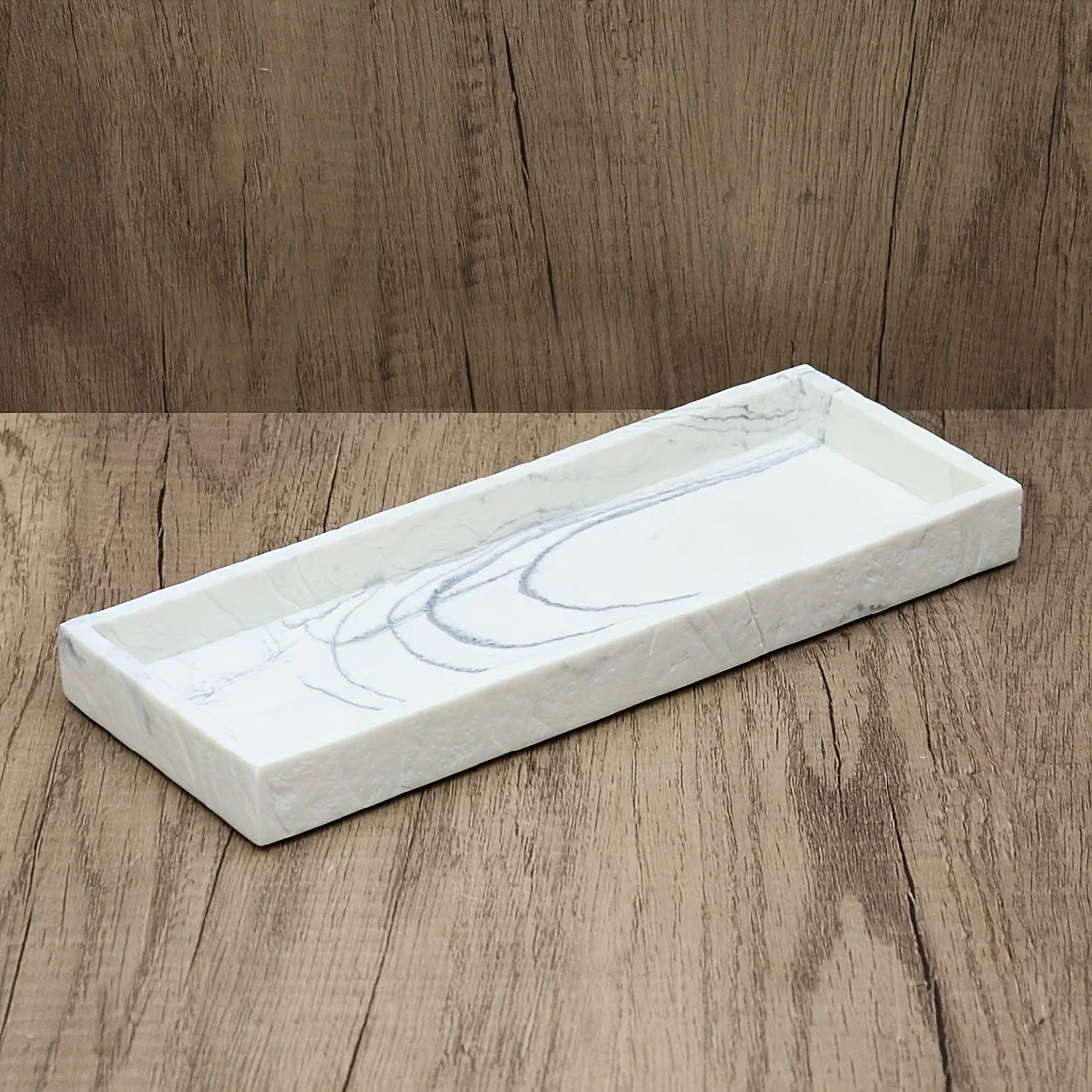Luxury Bathroom Organizer, Storage Tray for Shampoo And Shower Gel, Sink Tray for Hotel Bathrooms, Home Bathroom Sink Tray, Decorative Tray for Model Room Bathrooms, Bathroom Trays