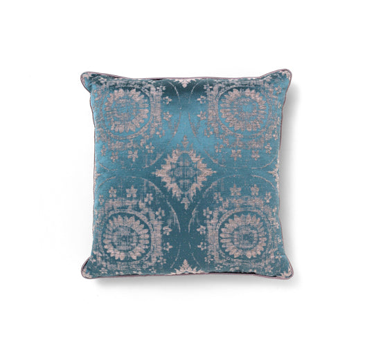Mandala Blue Pillow image
