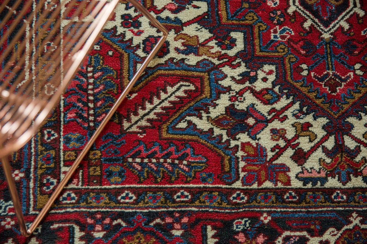 6.5x9 Vintage Mehrivan Carpet
