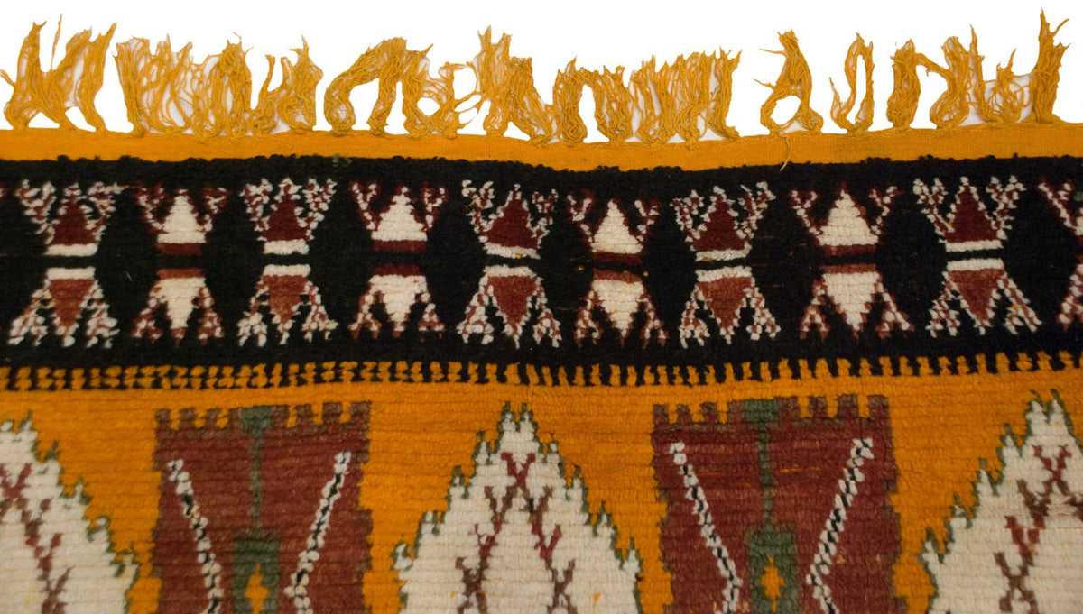 4.5x9.5 Vintage Moroccan Rug Runner