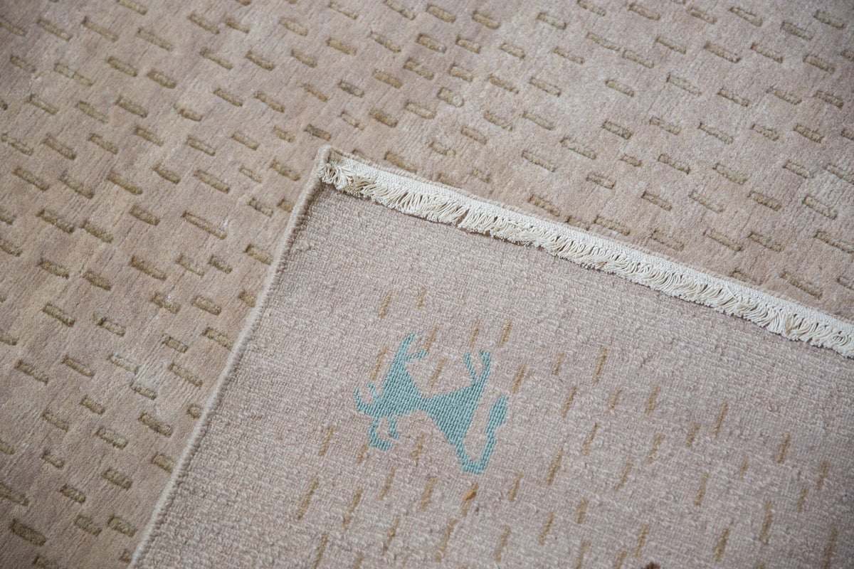 6x9 New Indian Folk Art Design Carpet