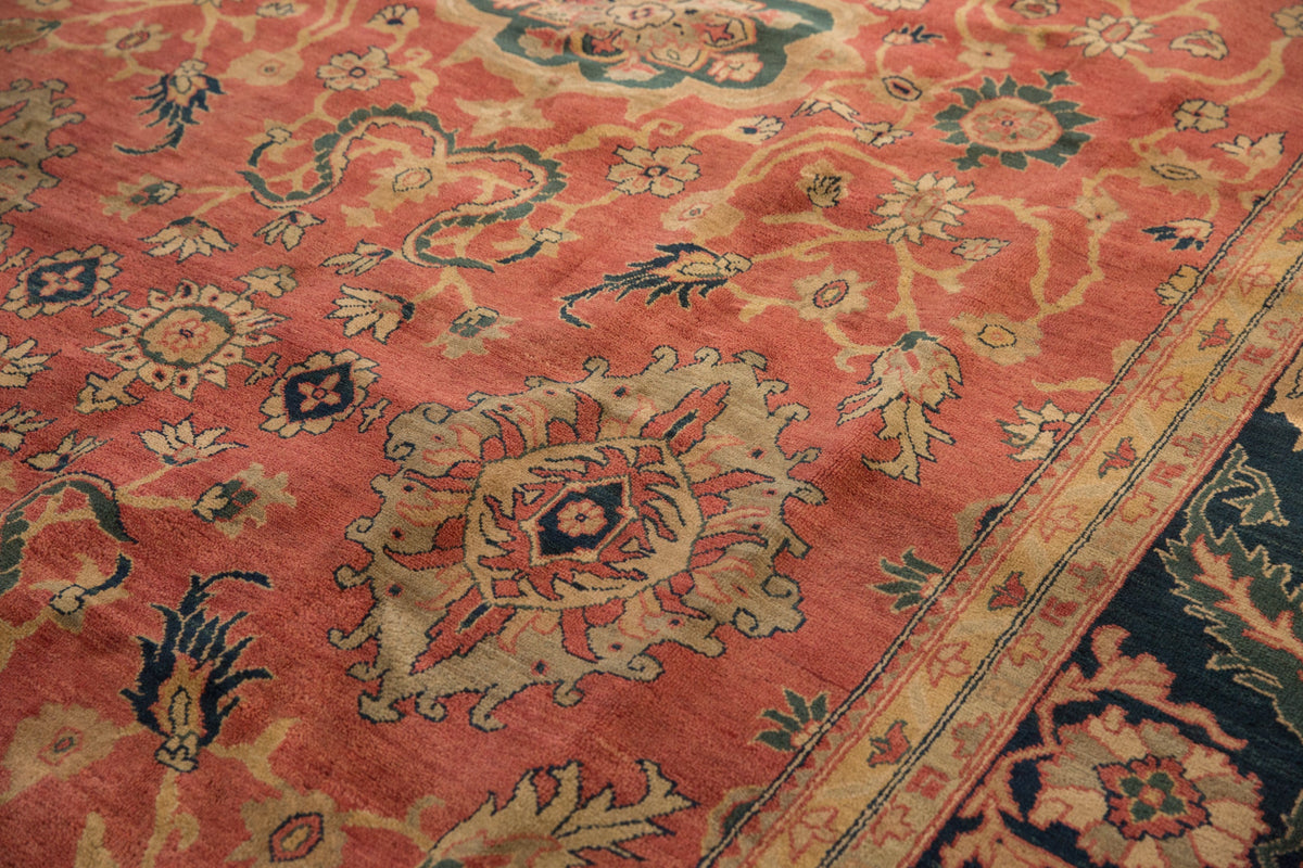 9x11.5 Vintage Agra Carpet