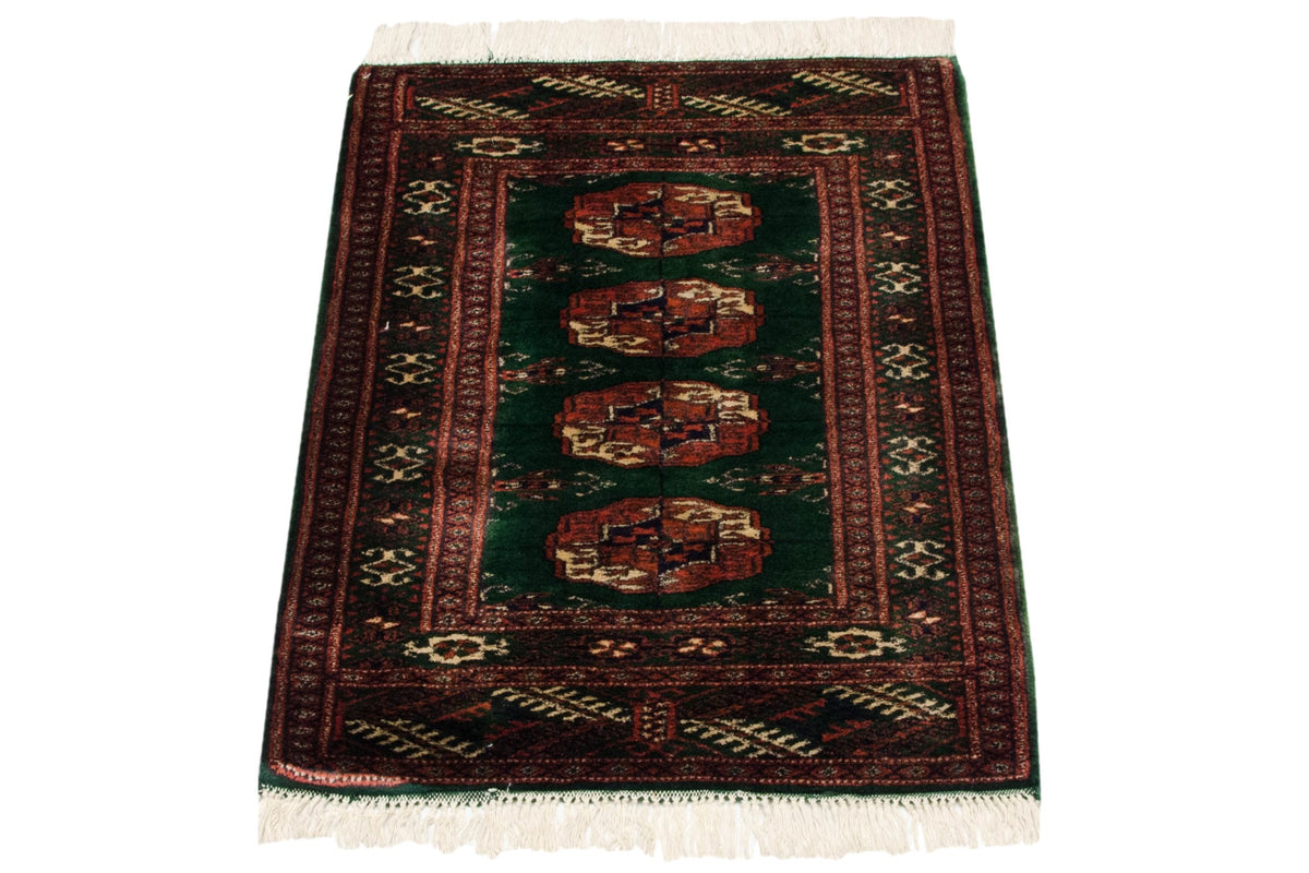 2x3 Vintage Fine Bokhara Rug Mat