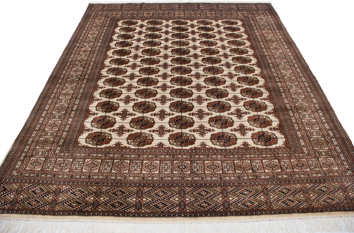 8x10 Vintage Fine Bokhara Carpet