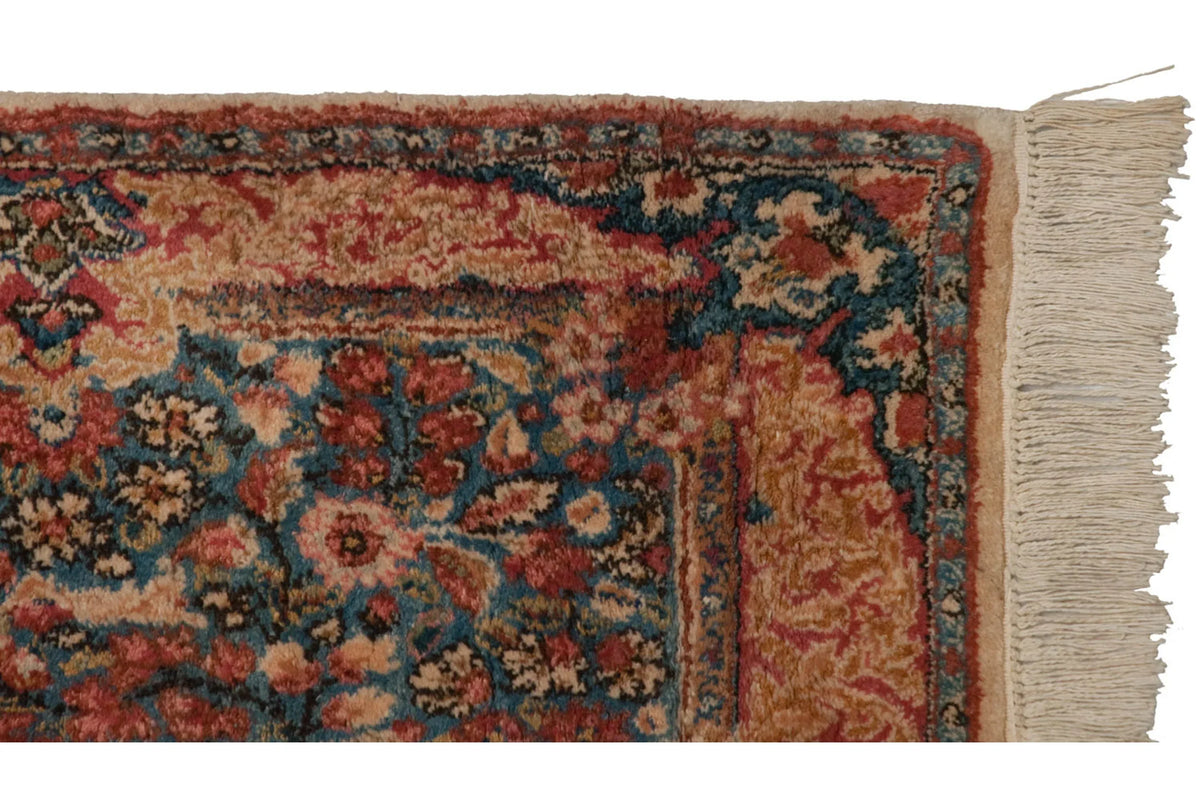 2.5x11 Vintage Kerman Rug Runner