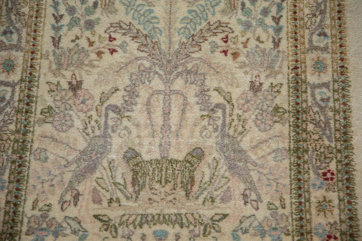 2.5x12 Vintage Tabriz Rug Runner