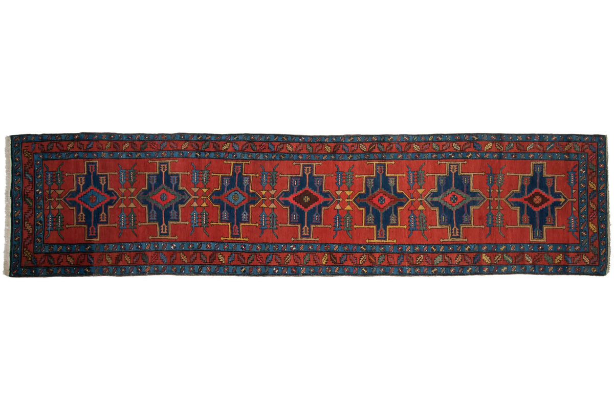 3.5x14 Antique Northwest Persian Rug Runner