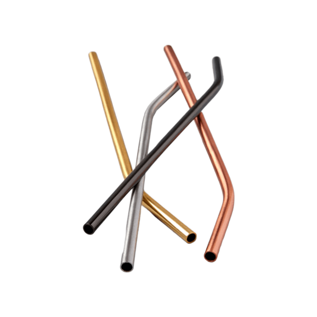 Metallic Straws - Source by Studio Skara
