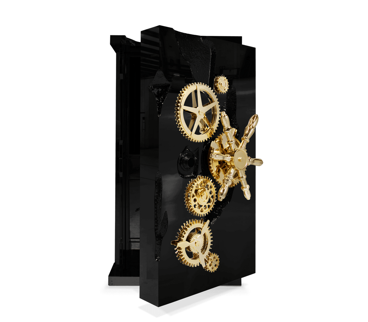Millionaire Black Luxury Safe by Boca do Lobo – view 3