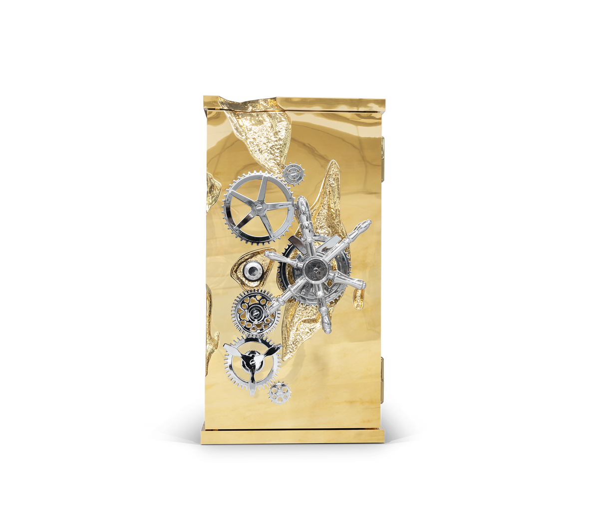 Millionaire Silver Jewelry Safe by Boca do Lobo