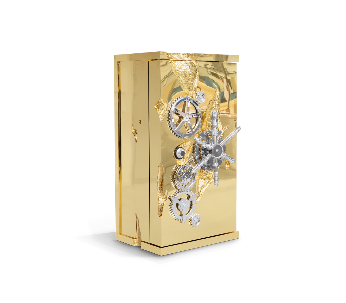 Millionaire Silver Jewelry Safe by Boca do Lobo – view 2