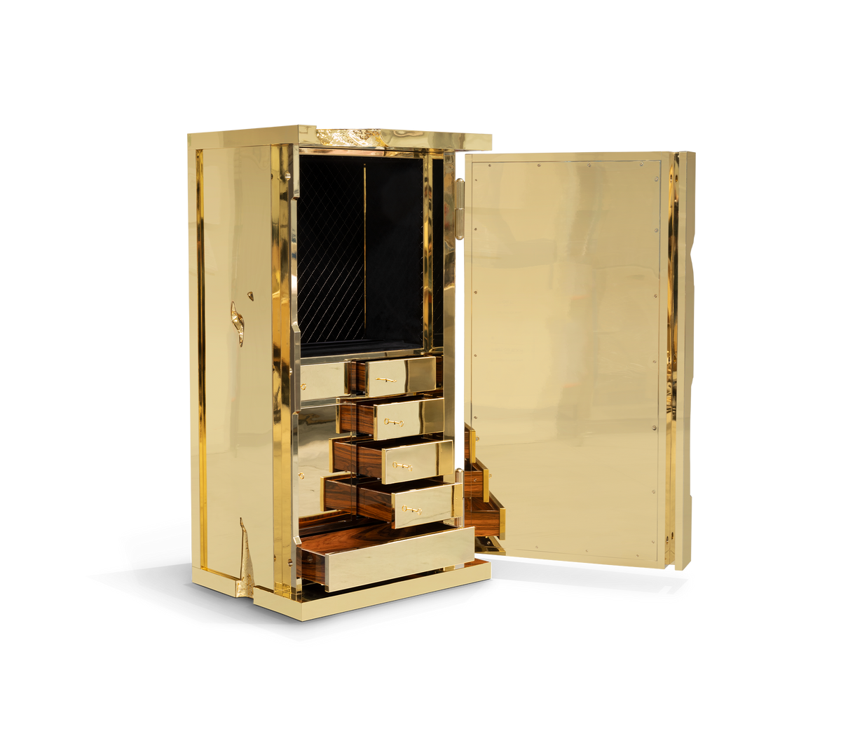 Millionaire Silver Luxury Safe by Boca do Lobo – view 3