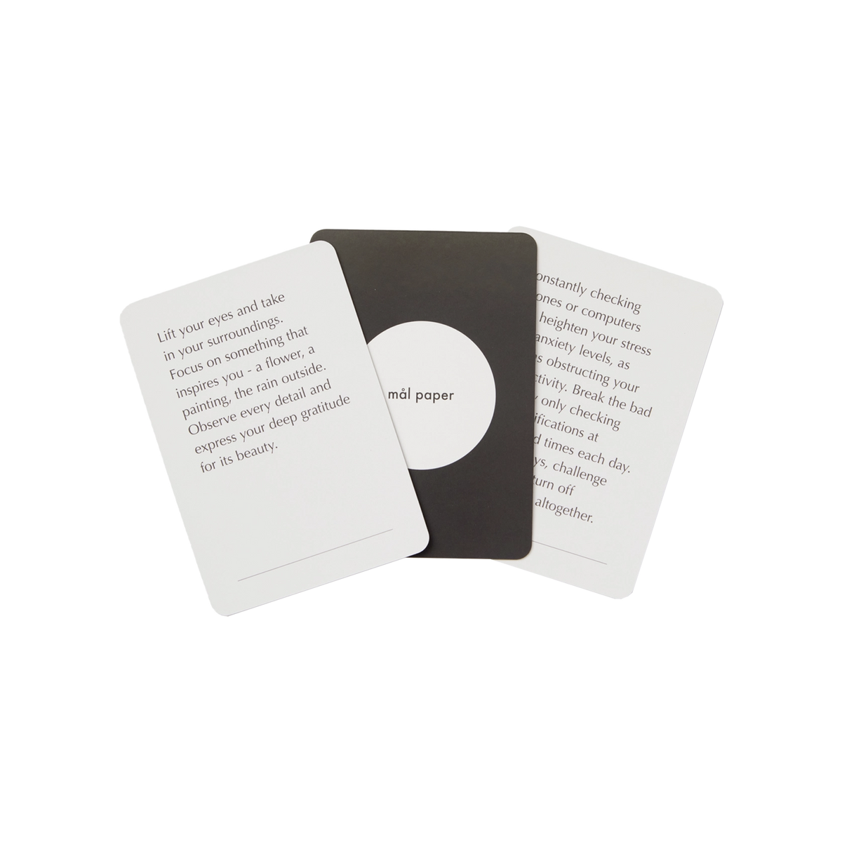 Mindfulness Meditation Card Deck - Source by Studio Skara, view 2