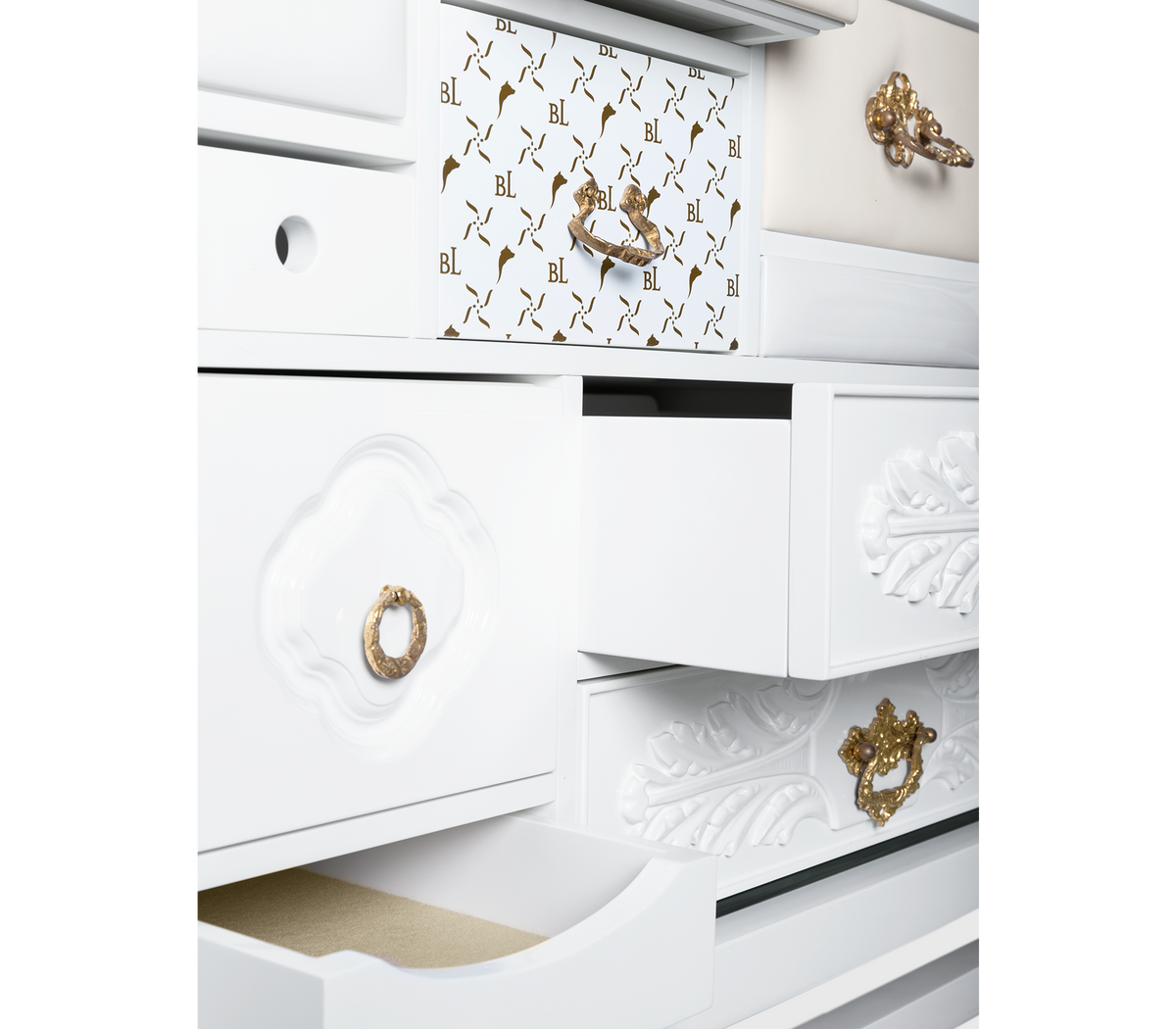 Mondrian White Sideboard by Boca do Lobo – view 5