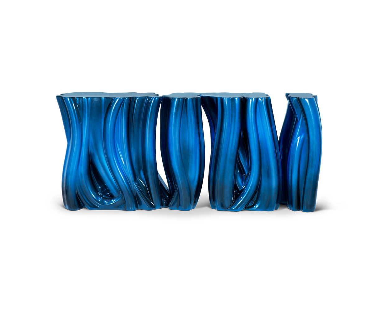 Monochrome Blue Console by Boca do Lobo