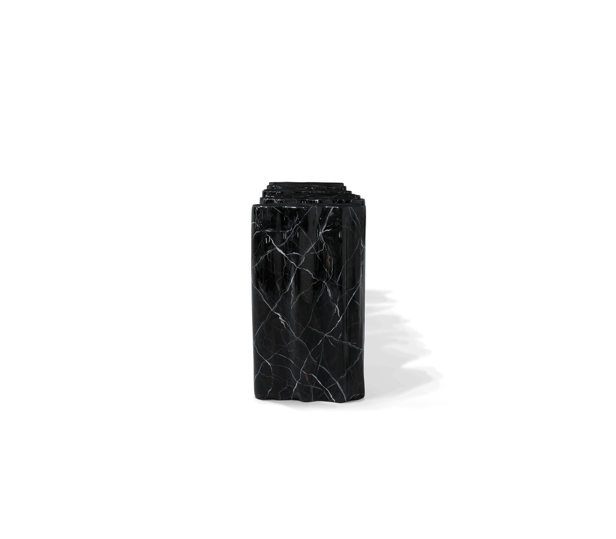 Monochrome Faux-marble Console by Boca do Lobo – view 4