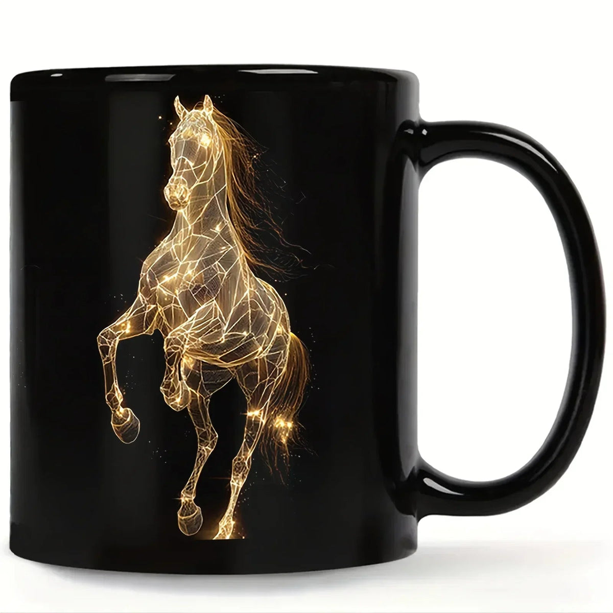 Mug - Dishwasher Safe Ceramic Golden