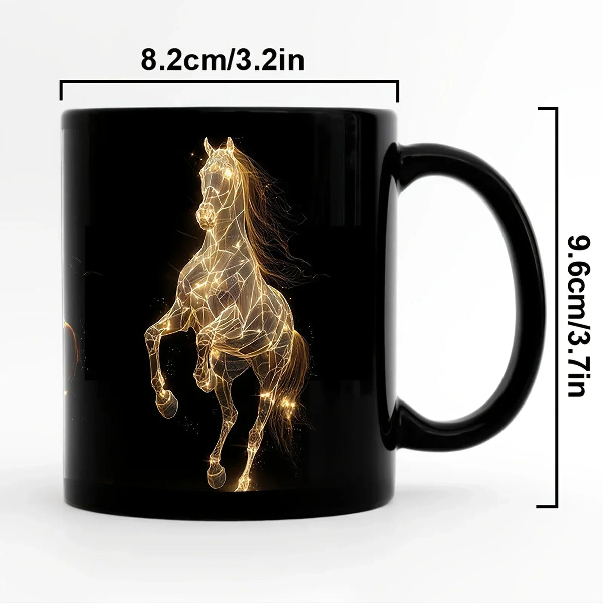 Mug - Dishwasher Safe Ceramic Golden