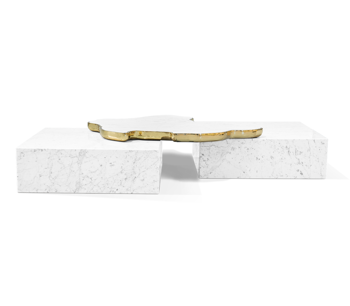 Navarra Carrara Center Table by Boca do Lobo