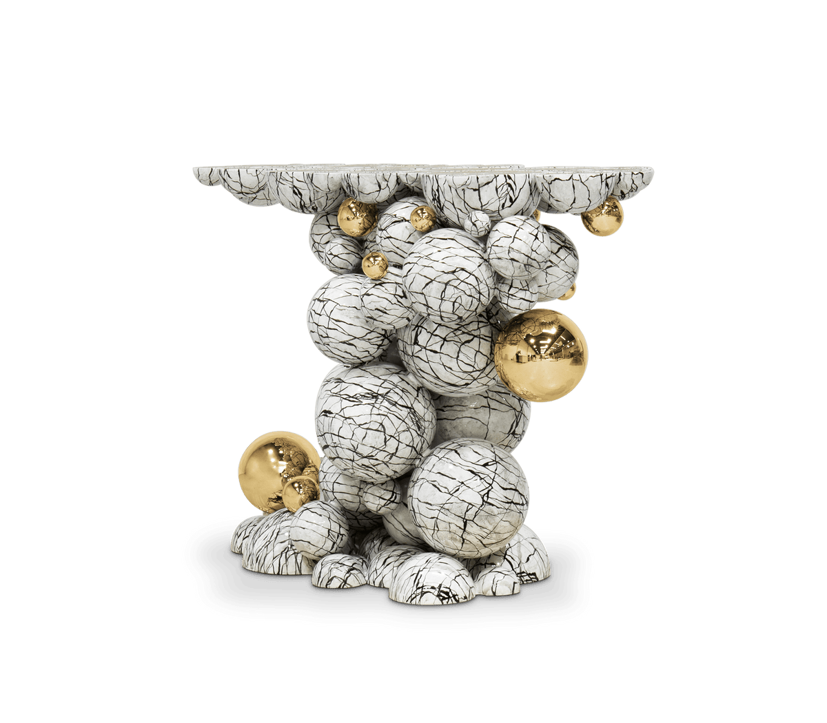 Newton Faux-marble Console by Boca do Lobo – view 3