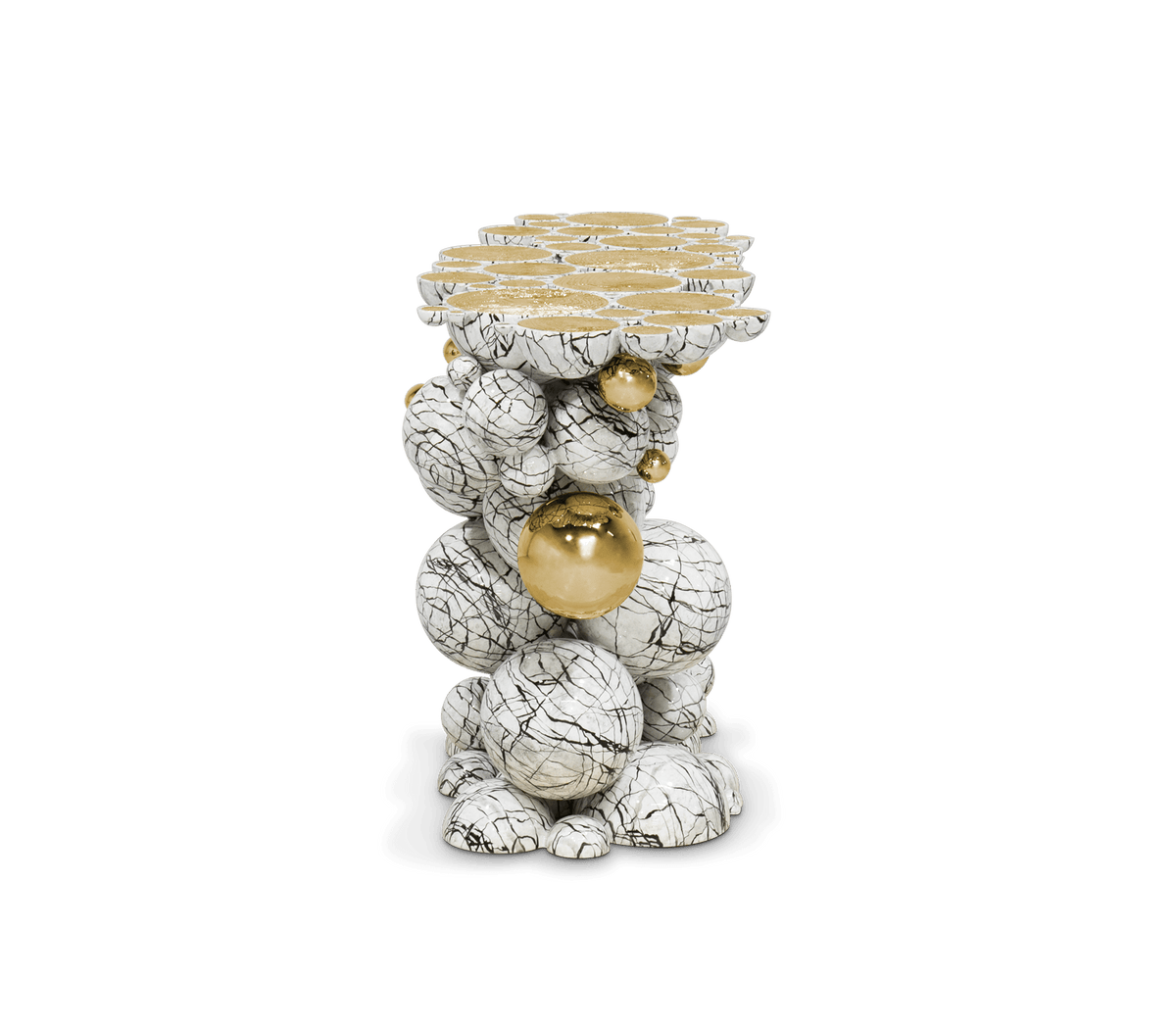 Newton Faux-marble Console by Boca do Lobo – view 4
