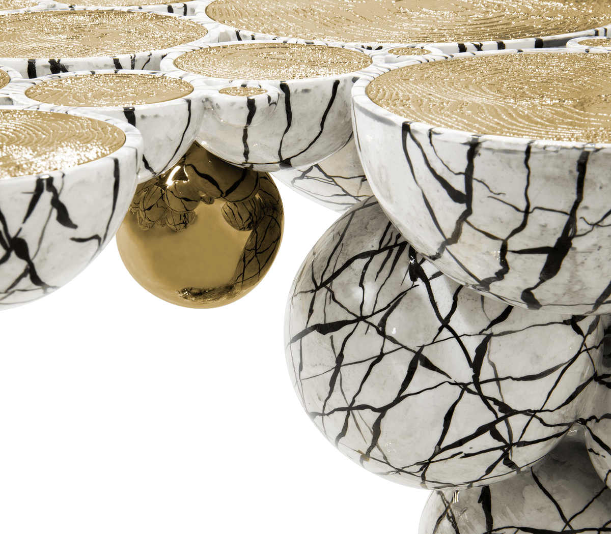 Newton Faux-marble Console by Boca do Lobo – view 6