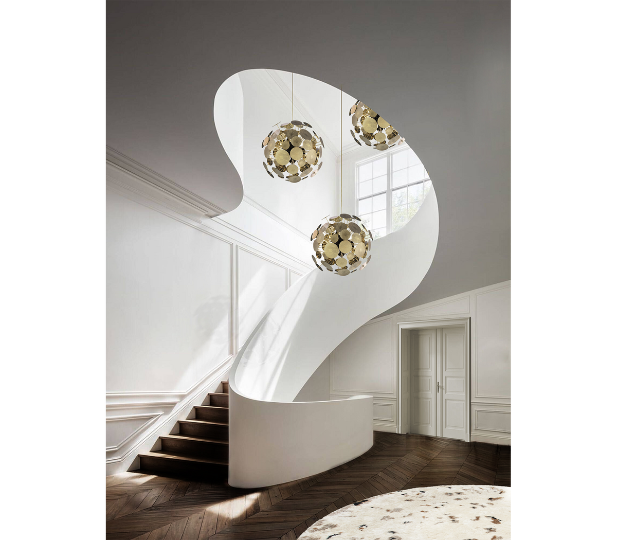 Newton Chandelier Suspension Lamp by Boca do Lobo – view 5